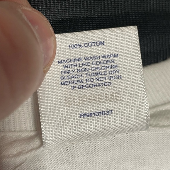 Supreme Emilio Pucci White/Dusty Pink Box Logo T-shirt - Picture 5 of 5